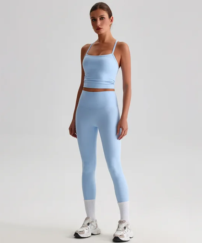 Straps Tank Top Leggings Set ANJE REBEL