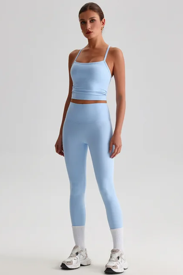 Straps Tank Top Leggings Set ANJE REBEL