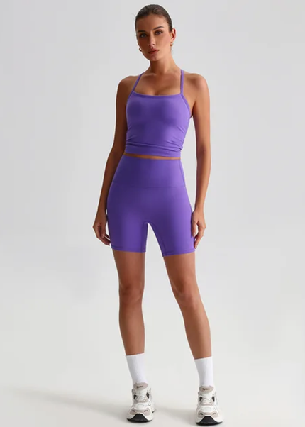 Straps Tank Top Shorts Set ANJE REBEL