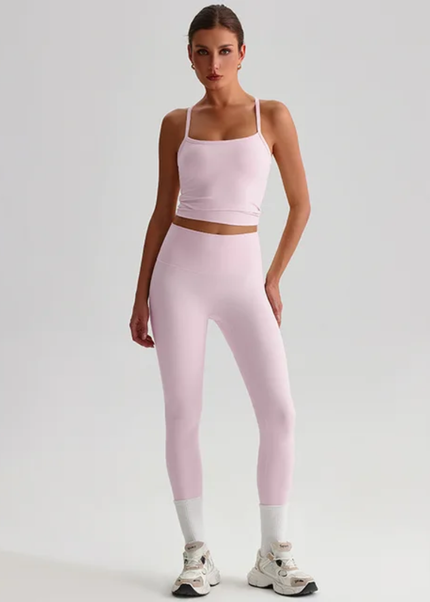 Straps Tank Top Leggings Set ANJE REBEL