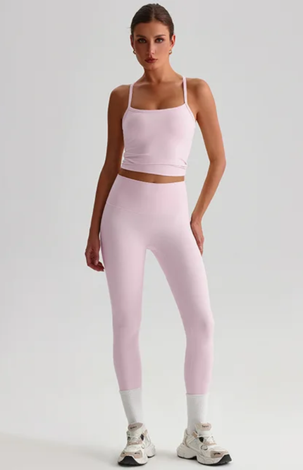 Straps Tank Top Leggings Set ANJE REBEL