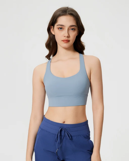 Cross-Back Sports Bra ANJE REBEL