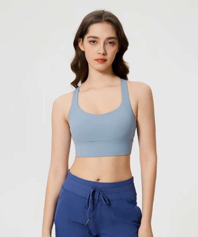 Cross-Back Sports Bra ANJE REBEL