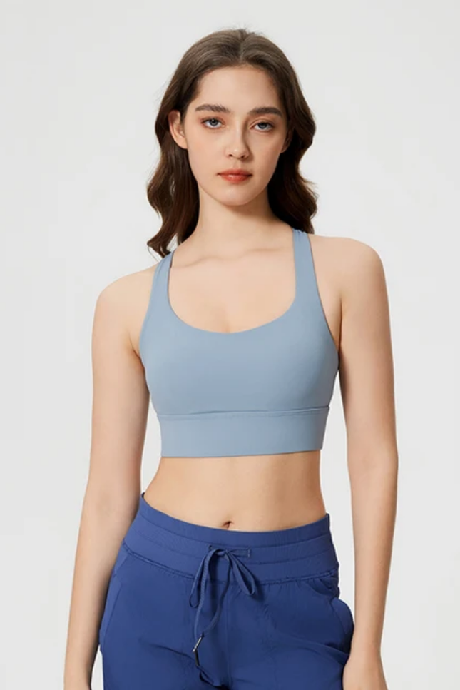 Cross-Back Sports Bra ANJE REBEL