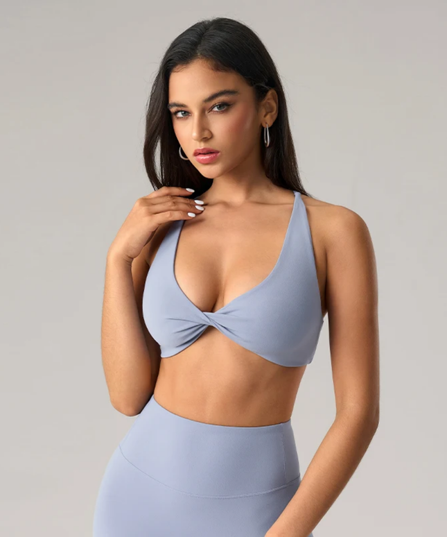 Ribbon Twist Sports Bra ANJE REBEL