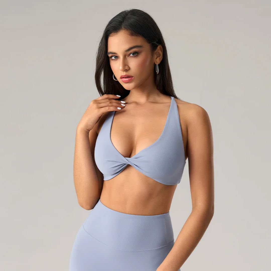 Ribbon Twist Sports Bra ANJE REBEL