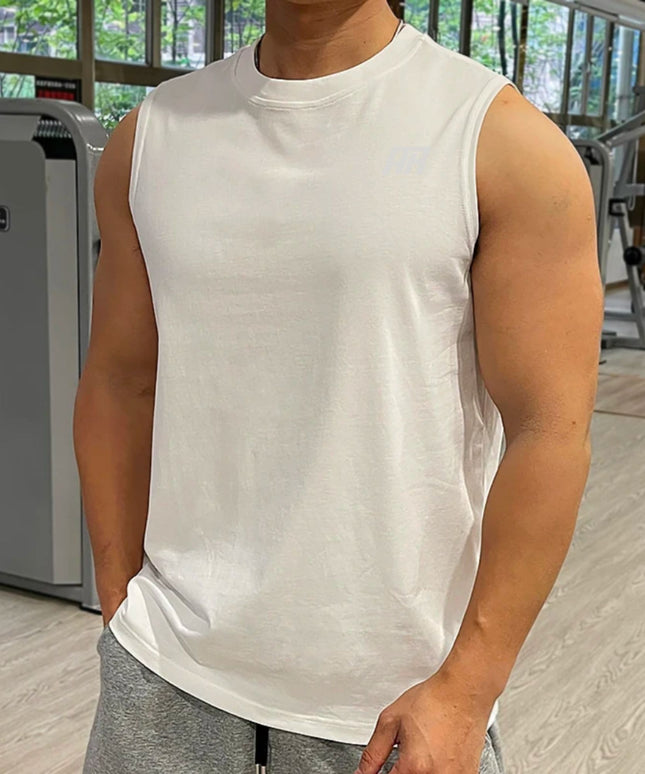 AR Men's Organic Cotton Vest - ANJE REBEL