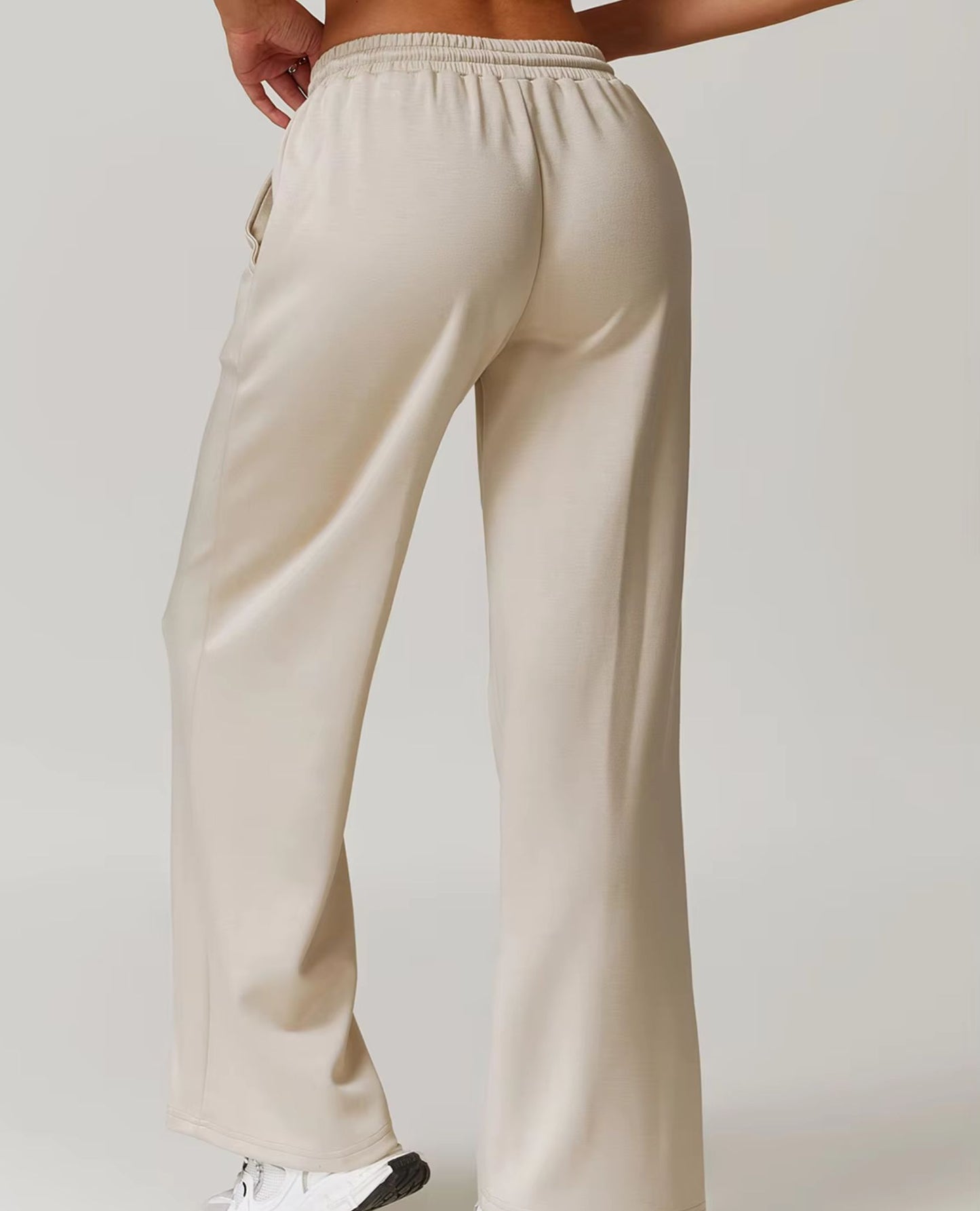 Pima Cotton Wide Legged Pants - ANJE REBEL