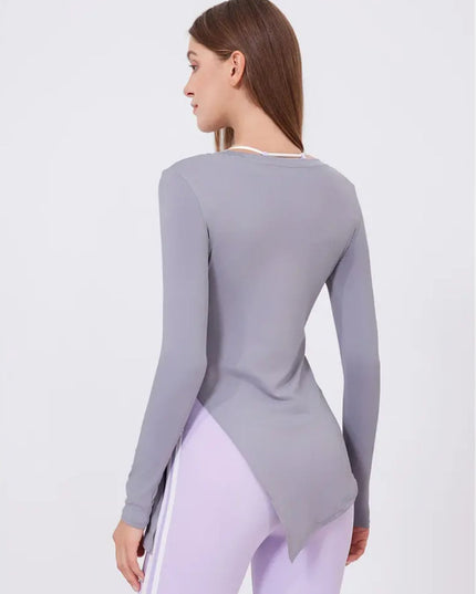 Asymmetrical Long Sleeves Shirt ANJE REBEL