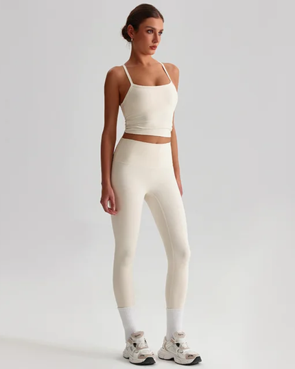 Straps Tank Top Leggings Set ANJE REBEL