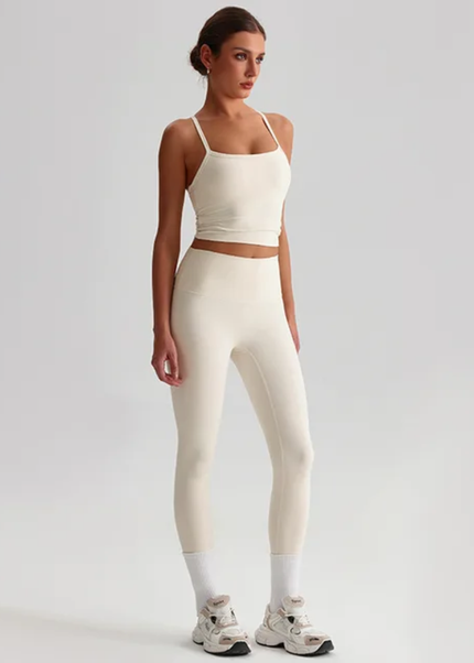 Straps Tank Top Leggings Set ANJE REBEL