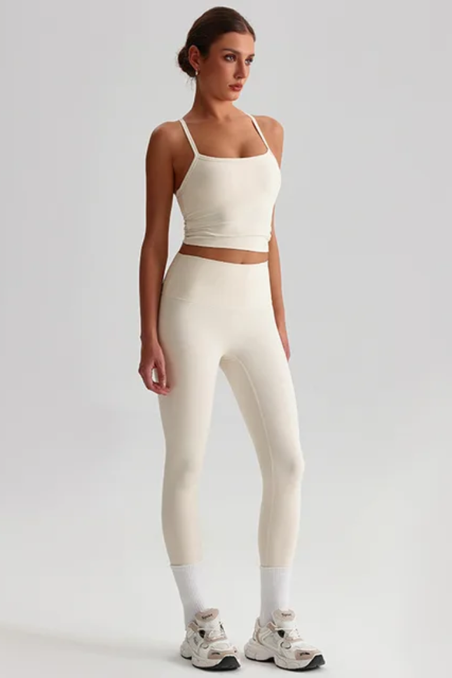 Straps Tank Top Leggings Set ANJE REBEL