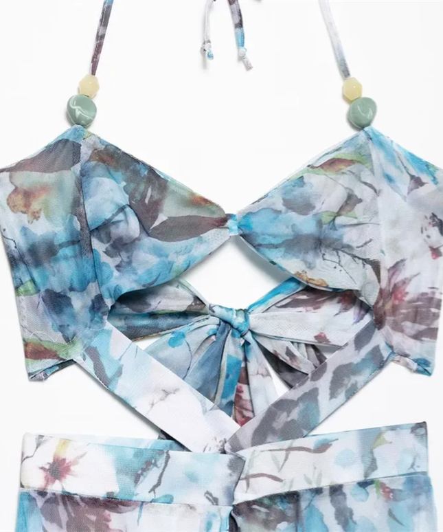 Spring Bloom Long Dress ANJE REBEL