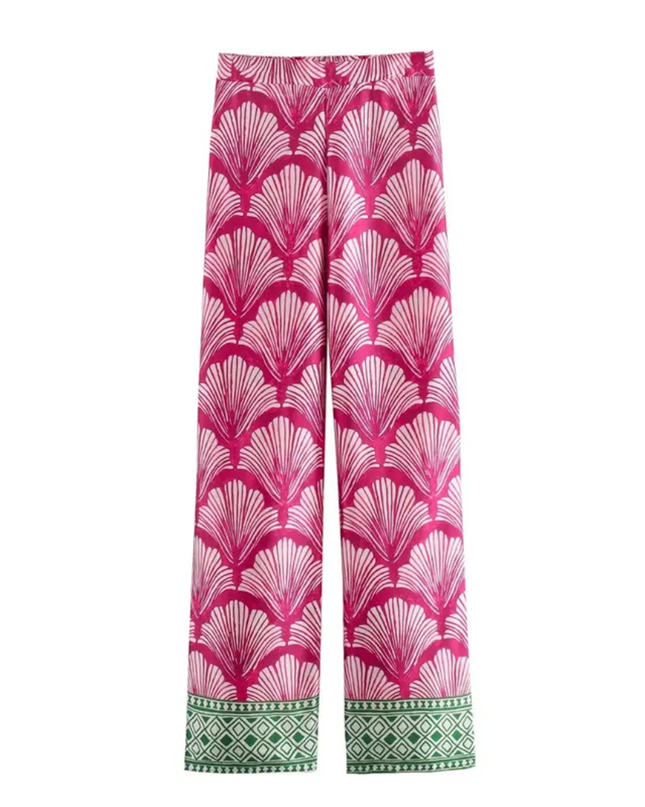 Kesha Bohemian Wide-Legged Pants ANJE REBEL