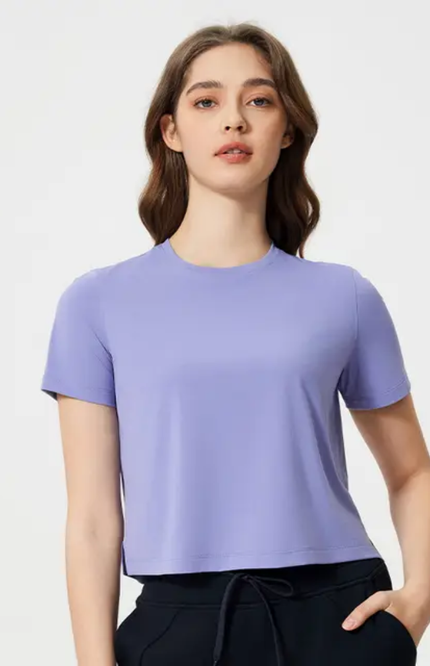 ANJE REBEL Recycled Yoga Tee ANJE REBEL