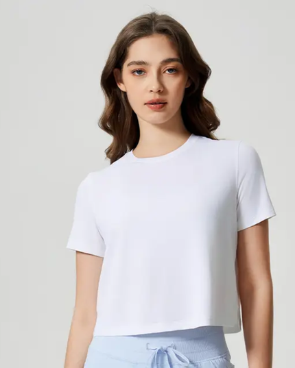 ANJE REBEL Recycled Yoga Tee ANJE REBEL