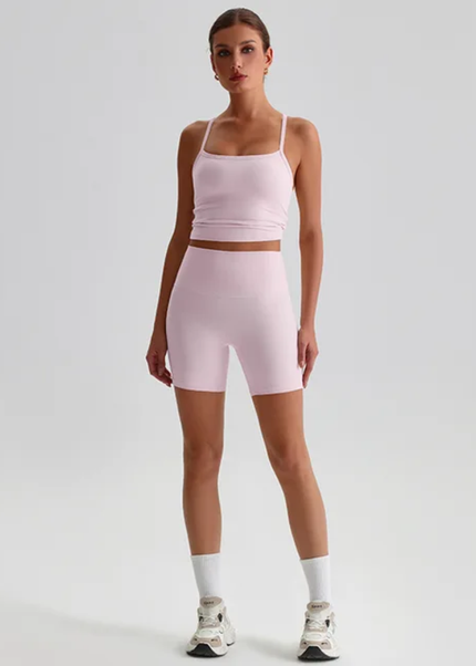 Straps Tank Top Shorts Set ANJE REBEL