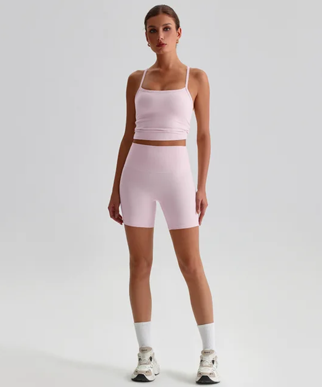 Straps Tank Top Shorts Set ANJE REBEL