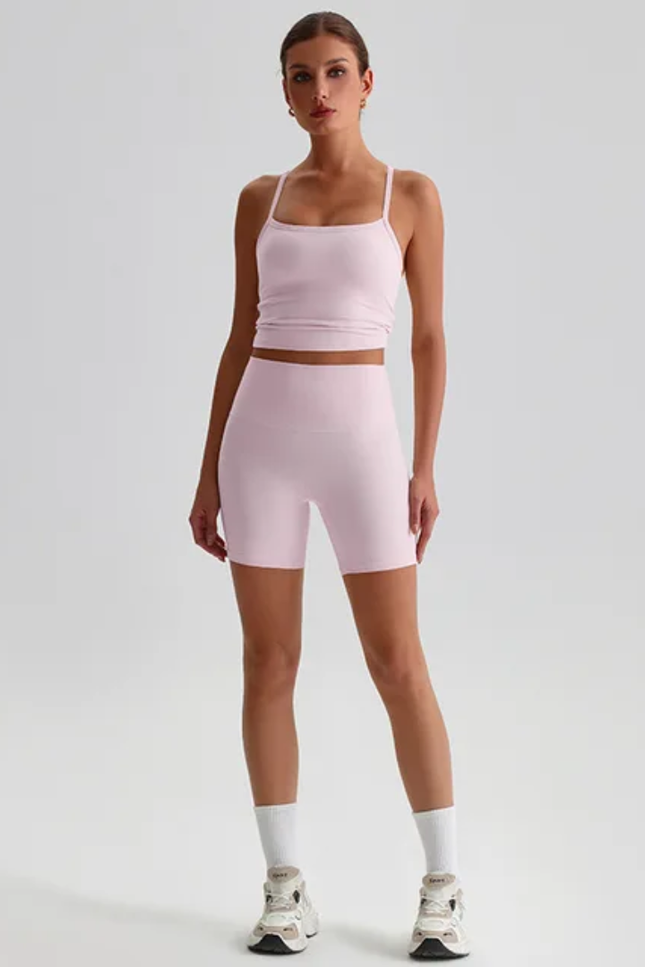 Straps Tank Top Shorts Set ANJE REBEL