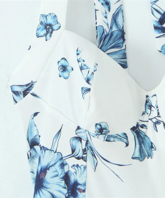 Marilyn Floral Sun Dress ANJE REBEL
