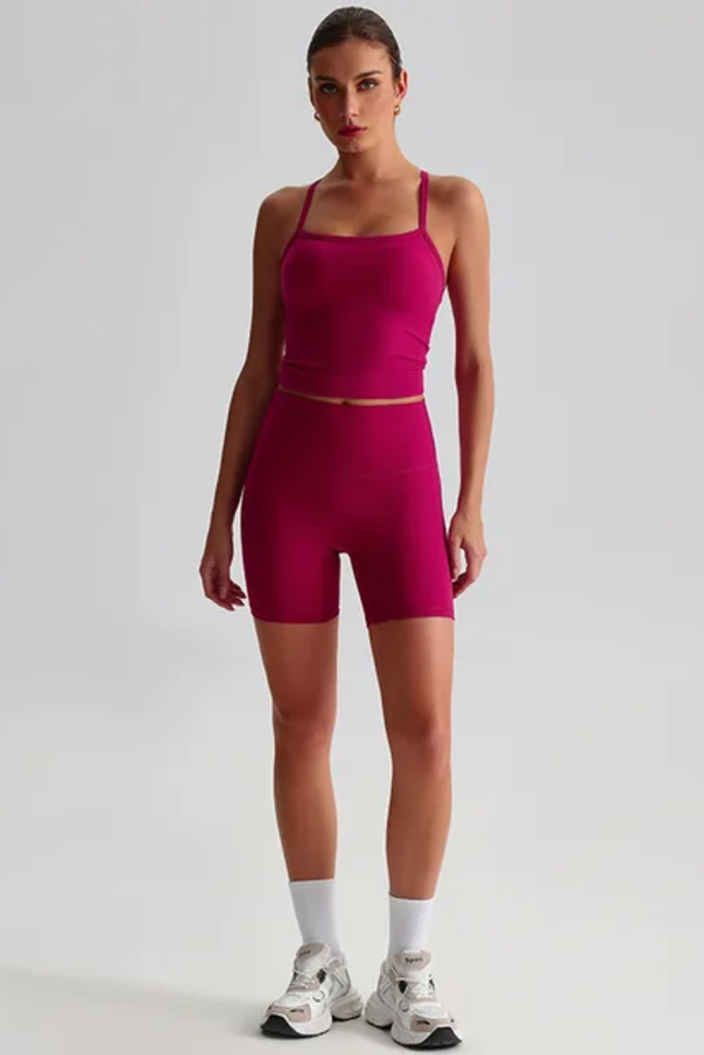 Straps Tank Top Shorts Set ANJE REBEL