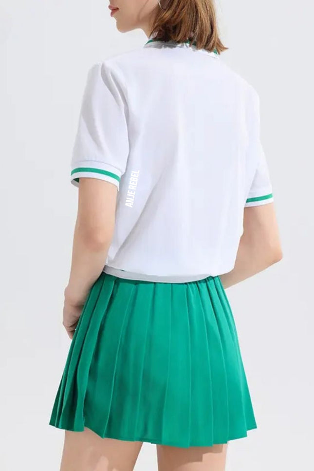 Wimbledon Tennis Polo Shirt ANJE REBEL