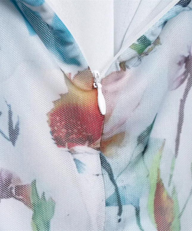 Spring Bloom Long Dress ANJE REBEL