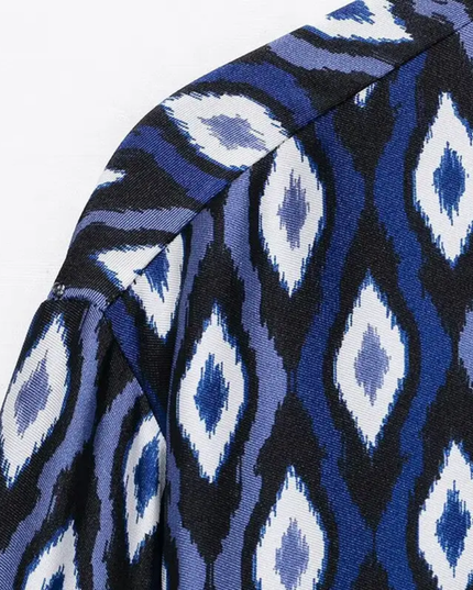 Kiowa Printed Satin Shirt ANJE REBEL