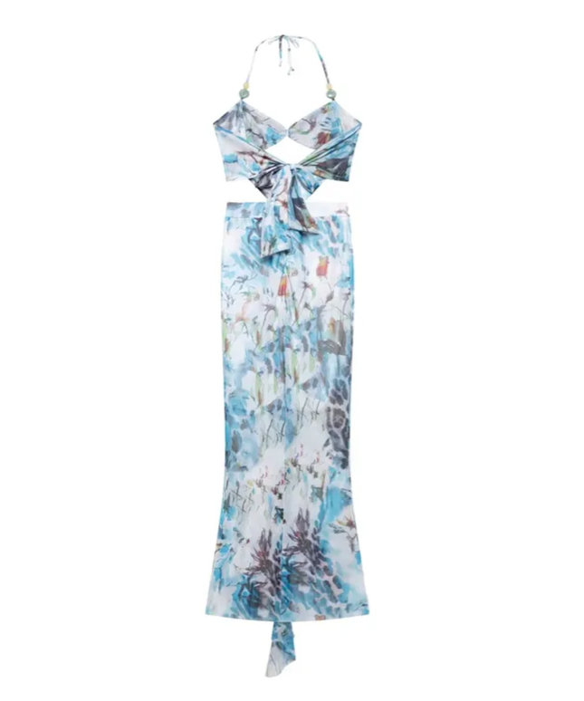 Spring Bloom Long Dress ANJE REBEL