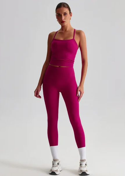 Straps Tank Top Leggings Set ANJE REBEL