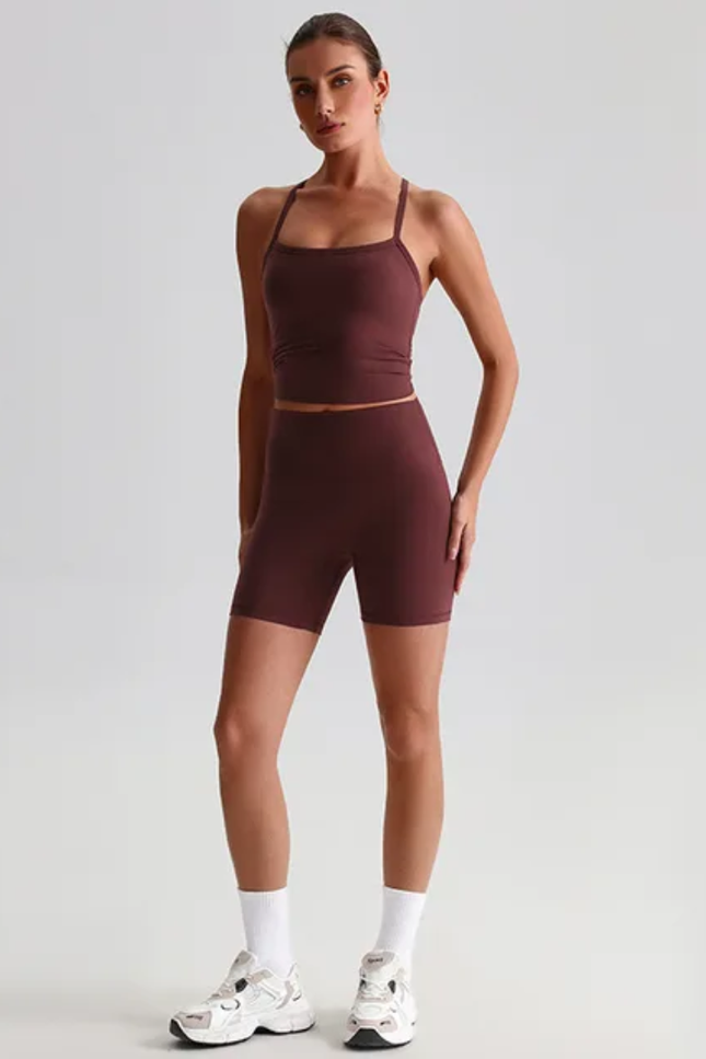 Straps Tank Top Shorts Set ANJE REBEL