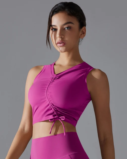 Adjustable Cropped Top ANJE REBEL