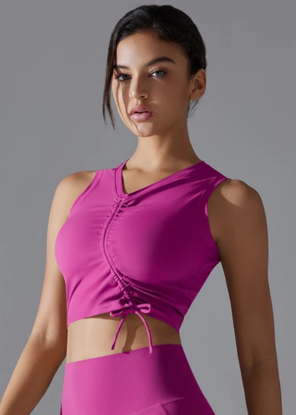 Adjustable Cropped Top ANJE REBEL