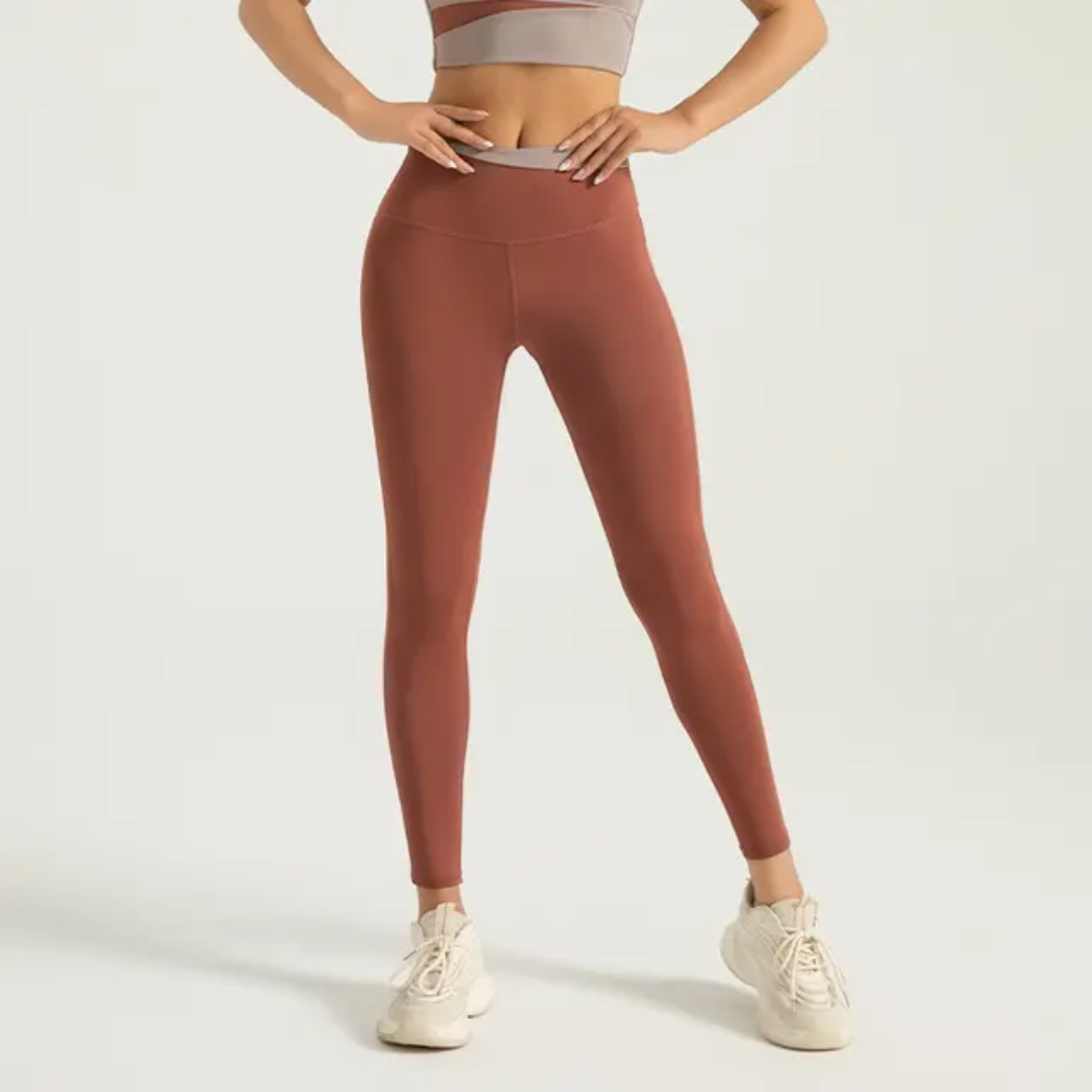 Duo Shade Yoga Leggings ANJE REBEL
