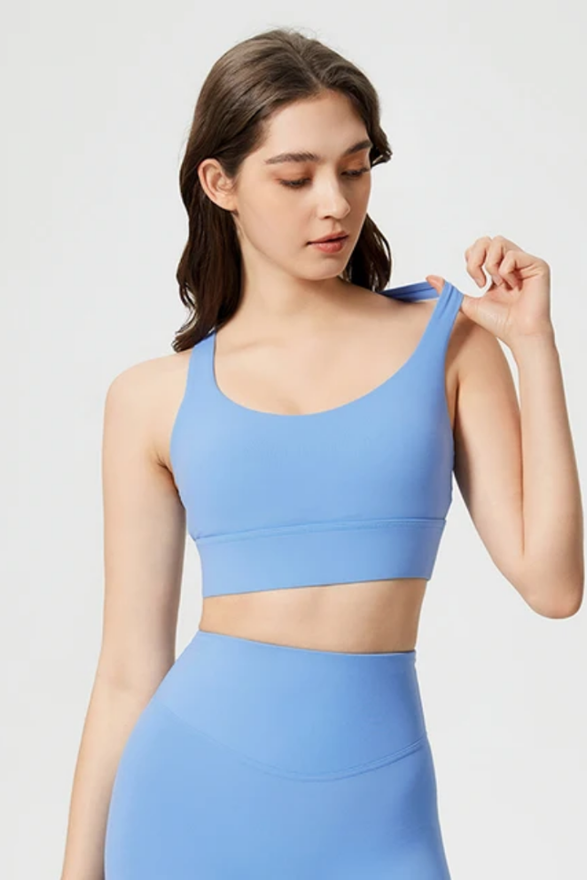 Cross-Back Sports Bra ANJE REBEL