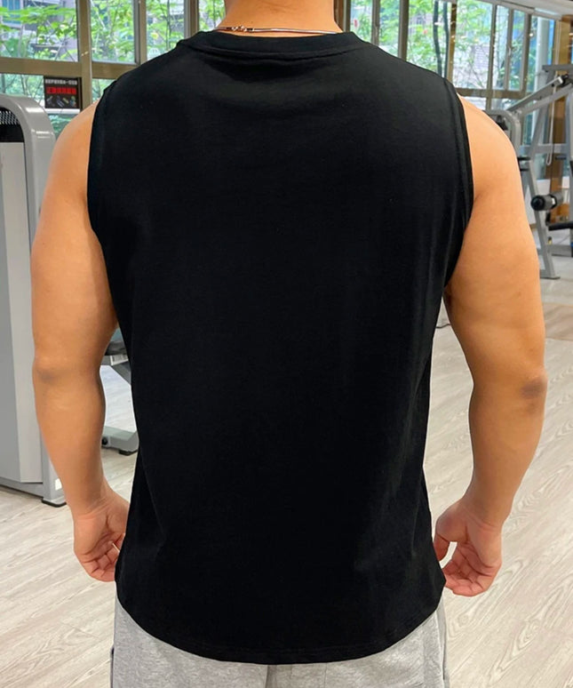 AR Men's Organic Cotton Vest - ANJE REBEL