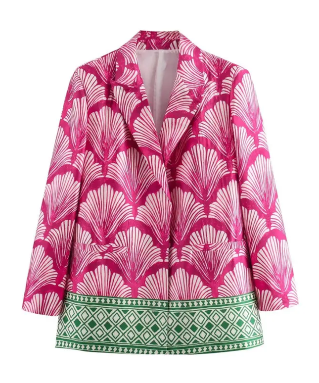 Kesha Bohemian Satin Jacket ANJE REBEL