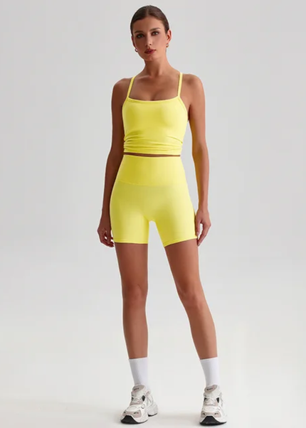 Straps Tank Top Shorts Set ANJE REBEL