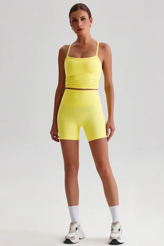 Straps Tank Top Shorts Set ANJE REBEL