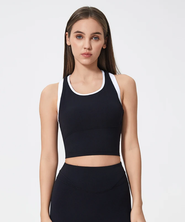 Active Halter Tank Top ANJE REBEL