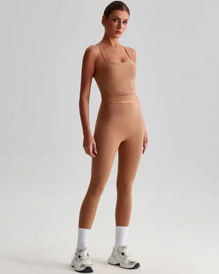 Straps Tank Top Leggings Set ANJE REBEL