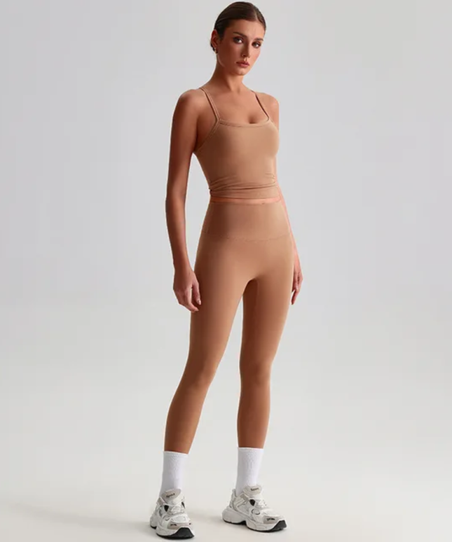 Straps Tank Top Leggings Set ANJE REBEL
