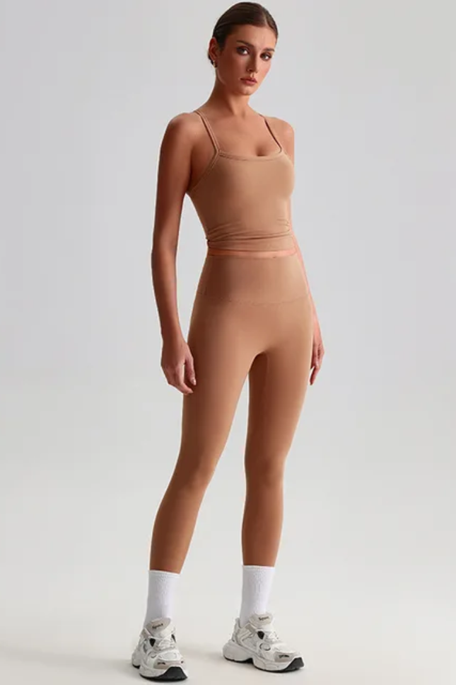 Straps Tank Top Leggings Set ANJE REBEL