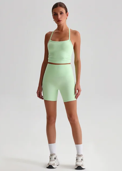 Straps Tank Top Shorts Set ANJE REBEL