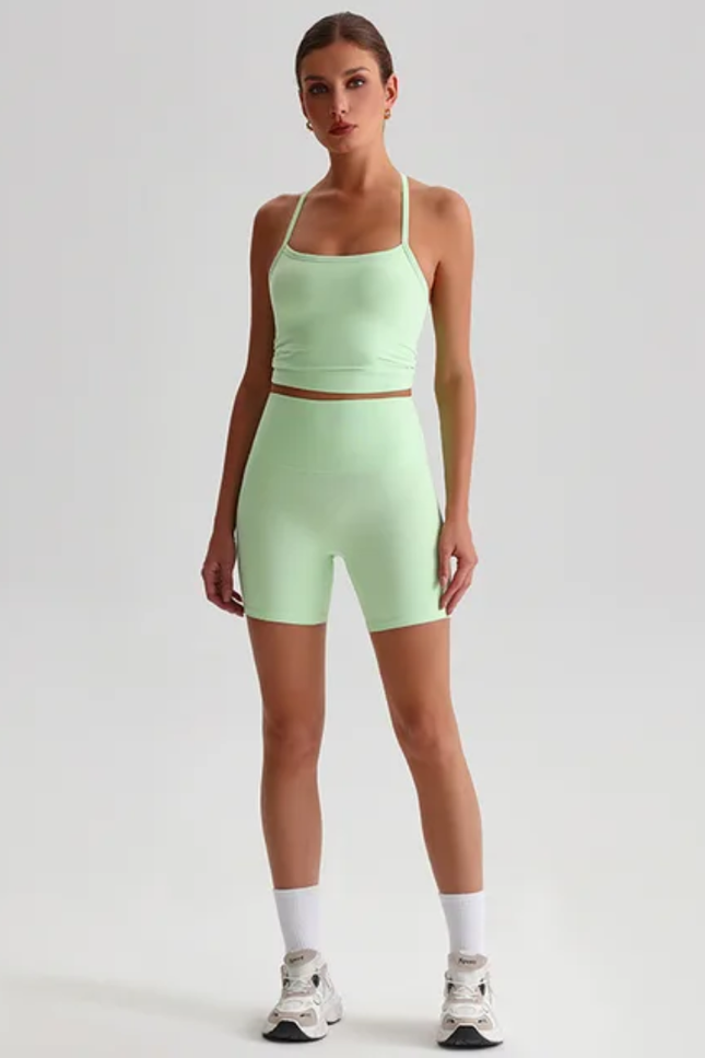 Straps Tank Top Shorts Set ANJE REBEL