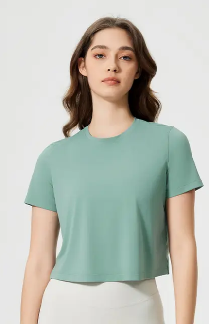 ANJE REBEL Recycled Yoga Tee ANJE REBEL