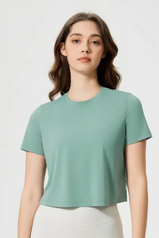 ANJE REBEL Recycled Yoga Tee ANJE REBEL