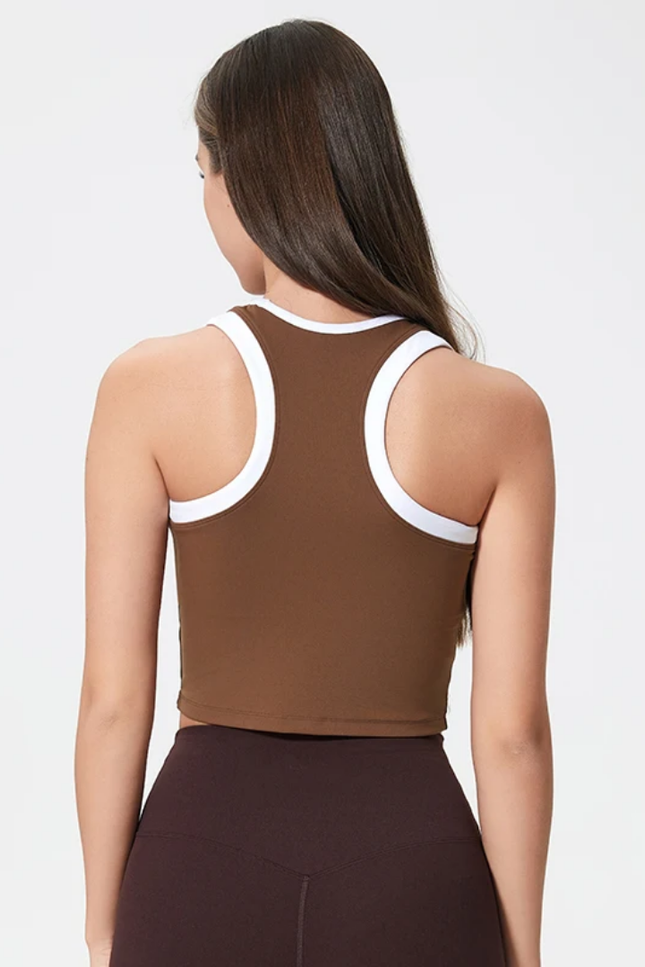 Active Halter Tank Top ANJE REBEL