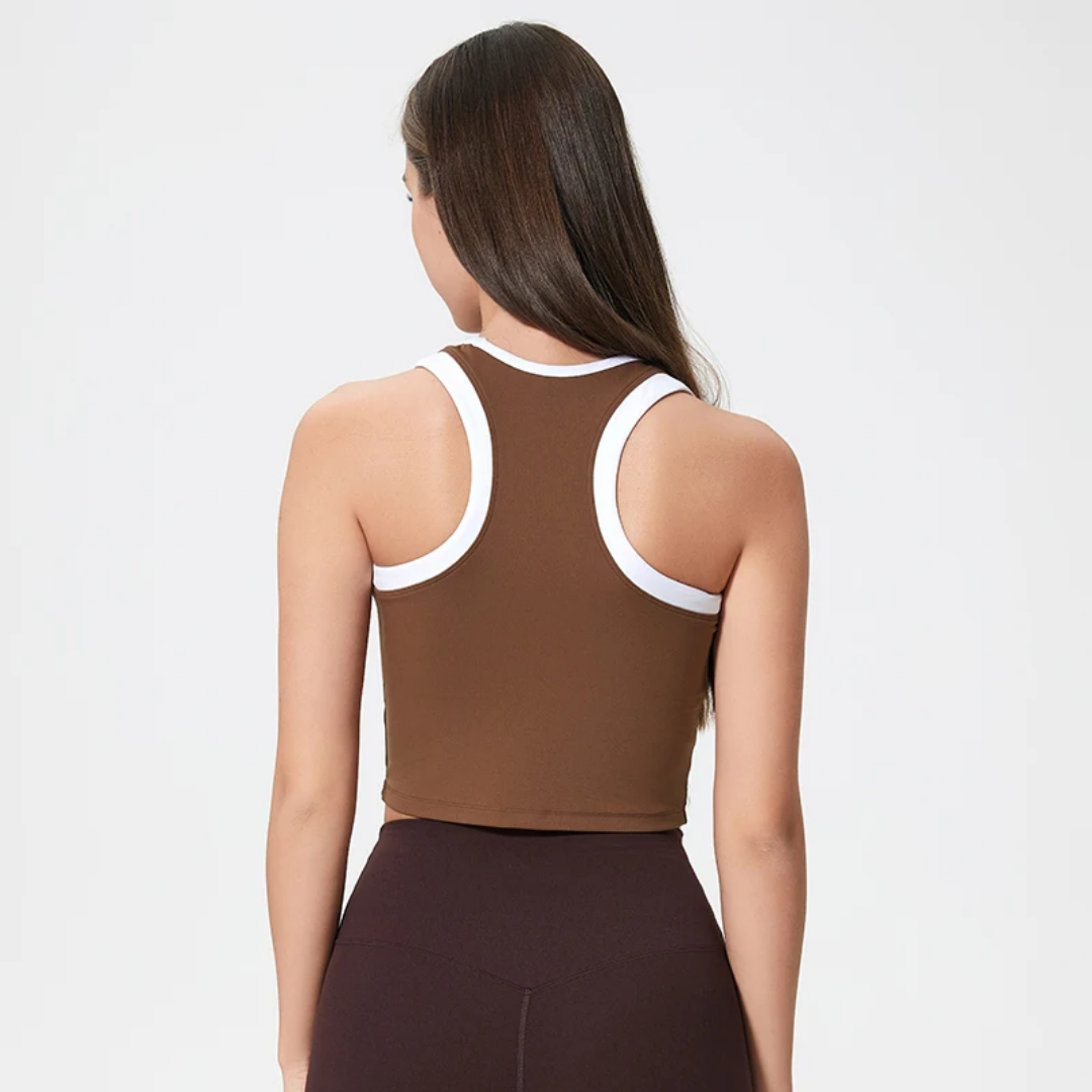 Active Halter Tank Top ANJE REBEL