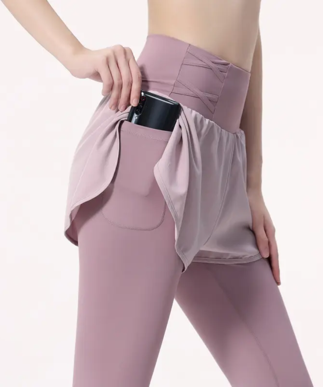 2-In-1 Workout Leggings ANJE REBEL